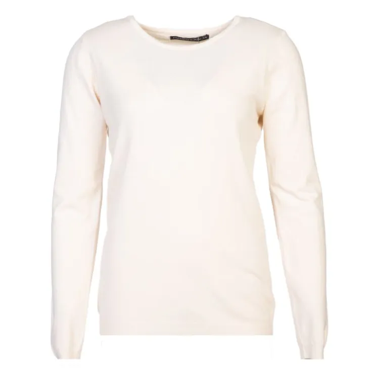 MADO ET LES AUTRES Pull femme col rond en laine Femme BLANC ECRU Online