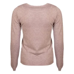 MADO ET LES AUTRES Pull femme col rond en laine Femme MARRON