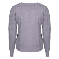 MADO ET LES AUTRES Pull femme col rond en laine Femme GRIS Hot