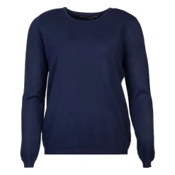 MADO ET LES AUTRES Pull femme col rond en laine Femme BLEU FONCE New