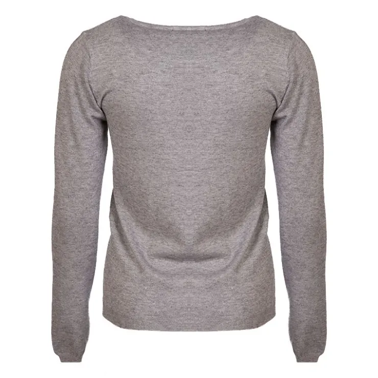 MADO ET LES AUTRES Pull femme col rond en laine Femme GRIS Online