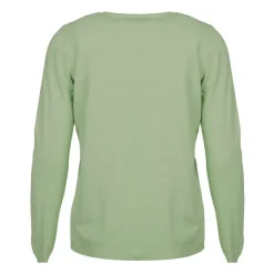 MADO ET LES AUTRES Pull femme col rond en laine Femme KAKI