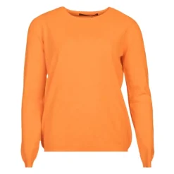 MADO ET LES AUTRES Pull femme col rond en laine Femme ORANGE Best
