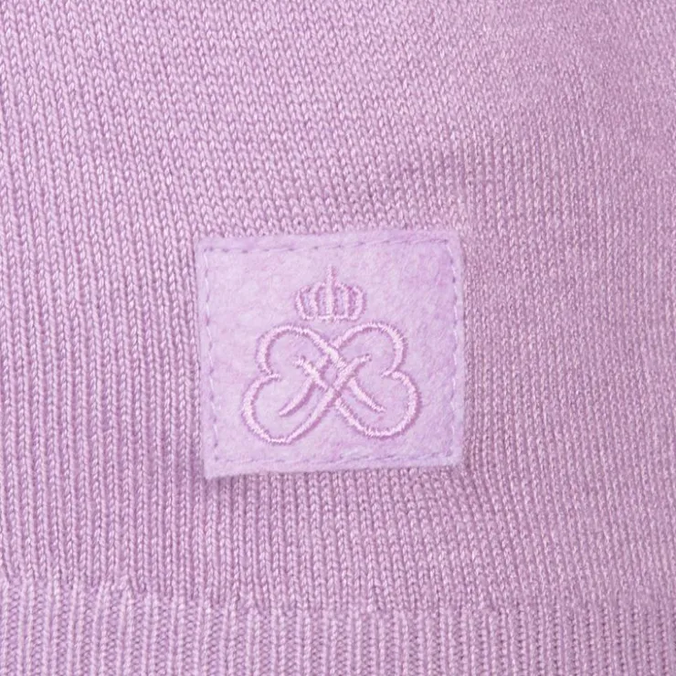 BURTON OF LONDON Pull femme col rond florane Femme VIOLET Discount