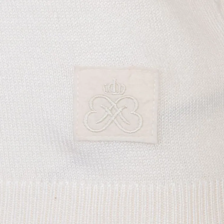 BURTON OF LONDON Pull femme col rond florane Femme BLANC ECRU Discount