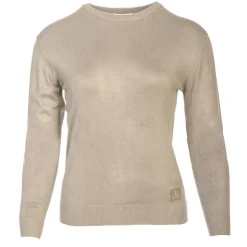 BURTON OF LONDON Pull femme col rond florane Femme KAKI