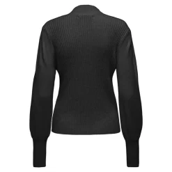 ONLY Pull fin manches ballons Kattie Femme NOIR Online
