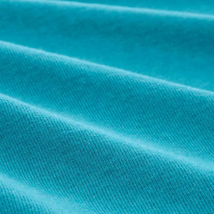 TOM TAILOR Pull maille fine col rond Homme TURQUOISE New