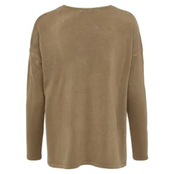 ONLY Pull Malia maille fine avec fentes Femme VERT CLAIR Outlet