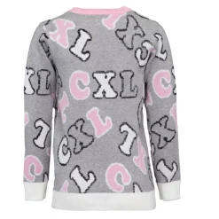 CXL BY CHRISTIAN LACROIX Pull manches longues avec imprimé Fille GRIS Best