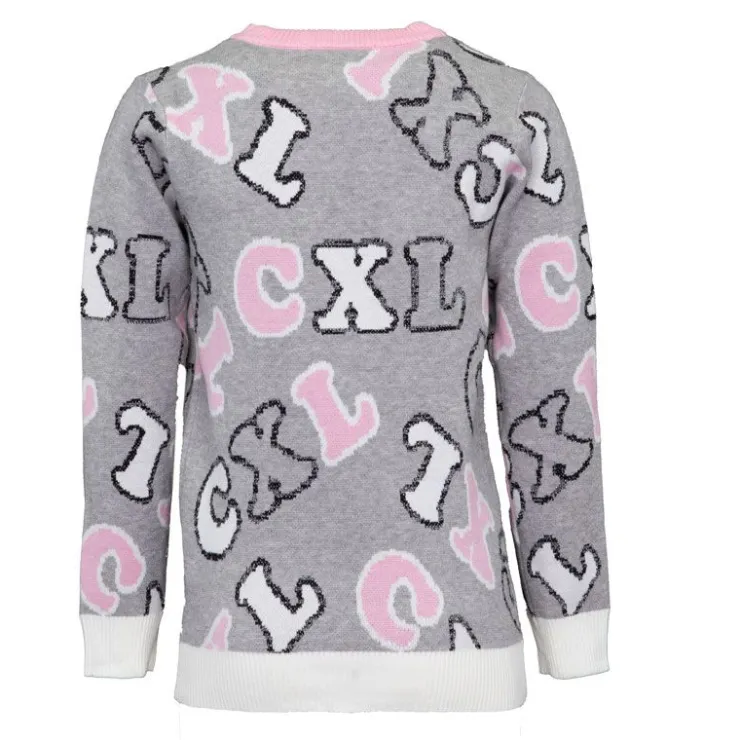 CXL BY CHRISTIAN LACROIX Pull manches longues avec imprimé Fille GRIS Best