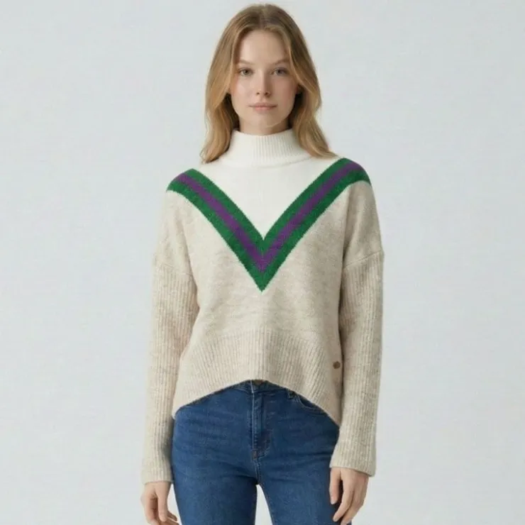 LES TROPEZIENNES PAR M.BELARBI Pull mezel Femme BEIGE Outlet