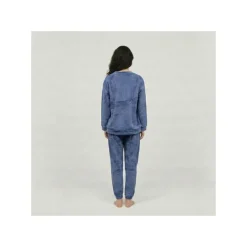 LULU CASTAGNETTE Pyjama assorti lulu-femme-ah2025-26-002 Femme BLEU Clearance