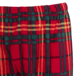 TORRENTE Pyjama polaire motif tartan Femme ROUGE Clearance