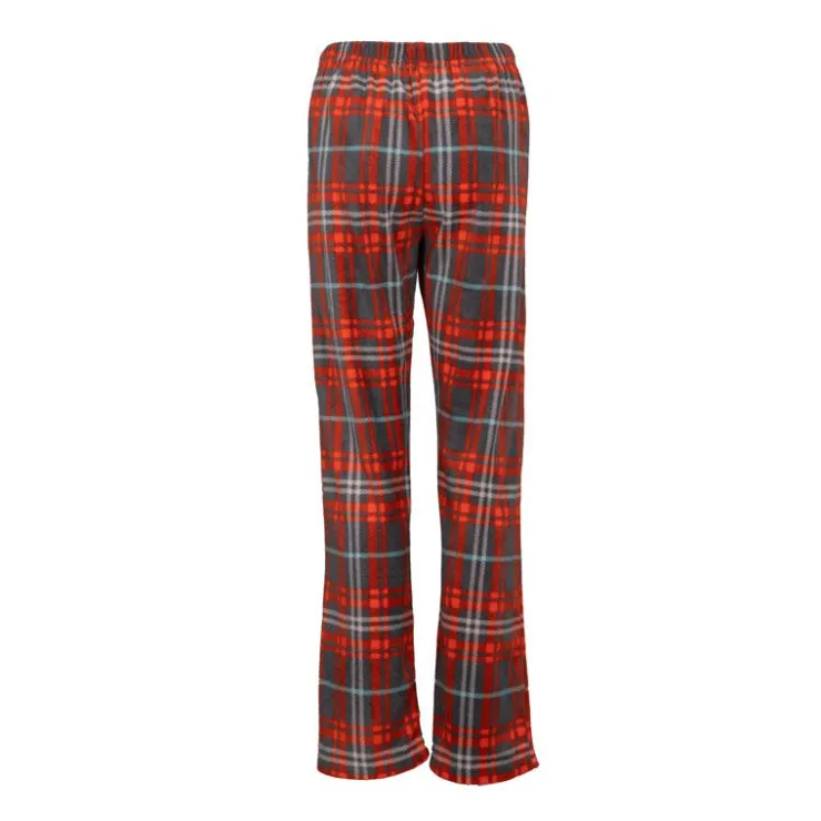 TORRENTE Pyjama polaire motif tartan Femme GRIS Sale
