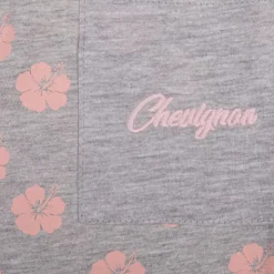 CHEVIGNON Robe à bretelles à fleurs boutons devant Enfant GRIS CLAIR Sale