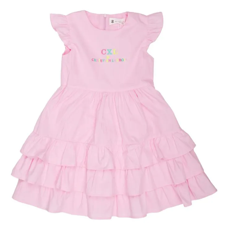CXL BY CHRISTIAN LACROIX Robe à volants logo coloré Enfant ROSE Online