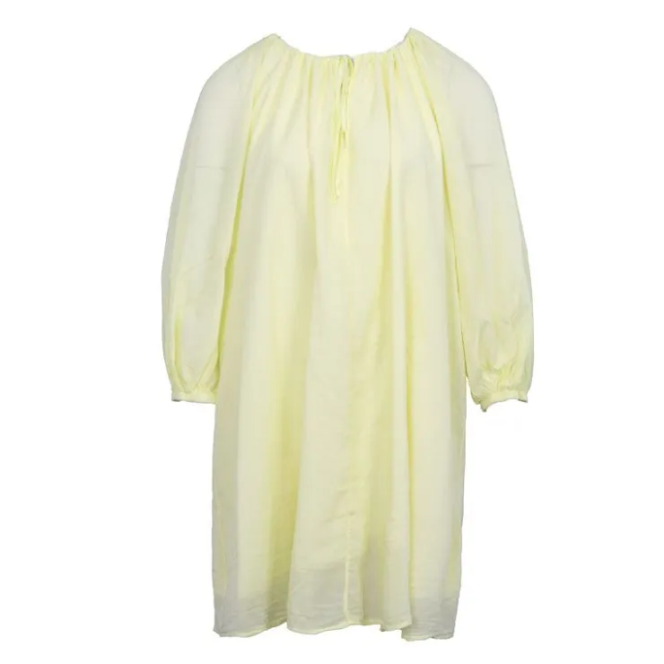 IMPERIAL Robe avec cordon lime Femme JAUNE