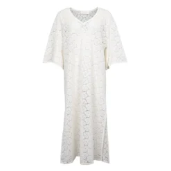 LA PETITE ETOILE Robe caftan Rawan broderie Femme BLANC ECRU Online