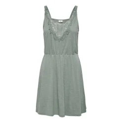 JDY Robe cintrée à la taille avec décolleté à dentelle Femme VERT Online