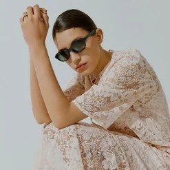 VILA Robe col v longue Nalina 3/4 Rosewater Femme ROSE CLAIR Discount