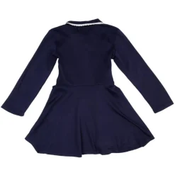 CXL BY CHRISTIAN LACROIX Robe courte col claudine manches courtes fille Enfant BLEU FONCE Clearance