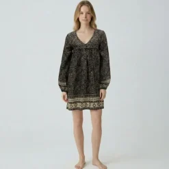 LES TROPEZIENNES PAR M.BELARBI Robe crest Femme NOIR Sale