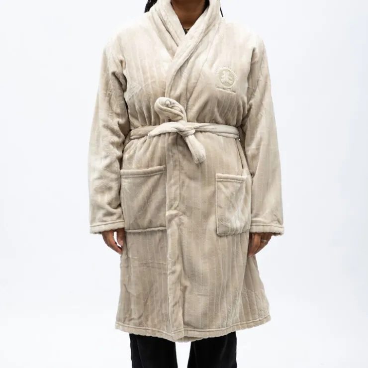 LULU CASTAGNETTE Robe de chambre douce polaire Femme BEIGE Discount