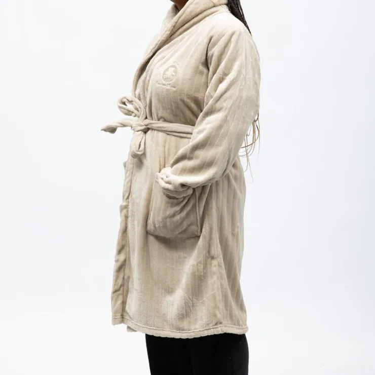 LULU CASTAGNETTE Robe de chambre douce polaire Femme BEIGE Discount