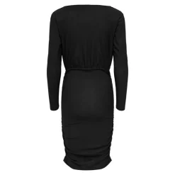 ONLY Robe de soirée moulante col bénitier Femme NOIR Best