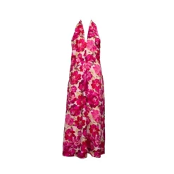 LA PETITE ETOILE Robe dos nu à fleurs s Rhodia Femme ROSE Outlet