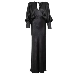 HOLLY AND JOEY Robe lola uni lame rh24 Femme NOIR
