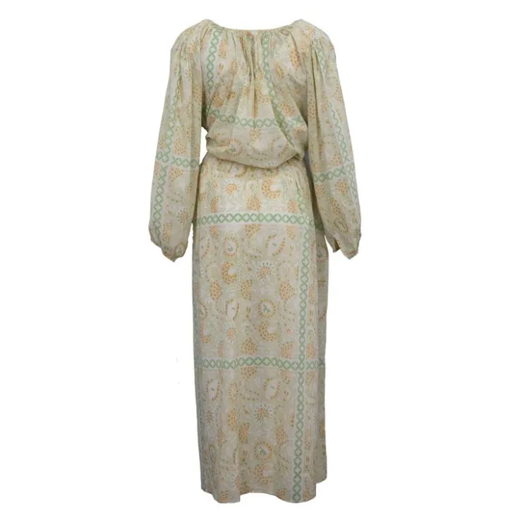 ANTIK BATIK Robe longue flavie imprimé Femme KAKI Best
