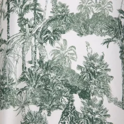 HOLLY AND JOEY Robe longue Soly imprimé palmier Femme VERT Best