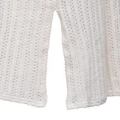 HOLLY AND JOEY Robe maille laly à bretelles Femme BLANC ECRU New