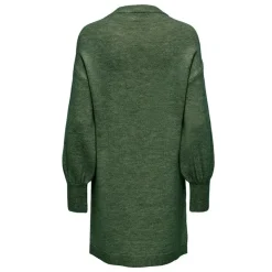 ONLY Robe pull Jada en maille à col rond Femme VERT New