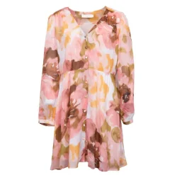 LA PETITE ETOILE Robe romance ratia Femme MULTICOLORES