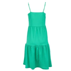 VERO MODA Robe sans manches longue à bretelles Femme VERT