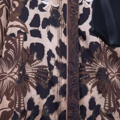 HOLLY AND JOEY Robe Tily imprimé animal Femme NOIR Hot