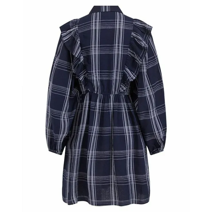 VILA Robe Vibobby Femme BLEU FONCE Online