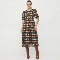 VILA Robe Vibrika Femme NOIR Online