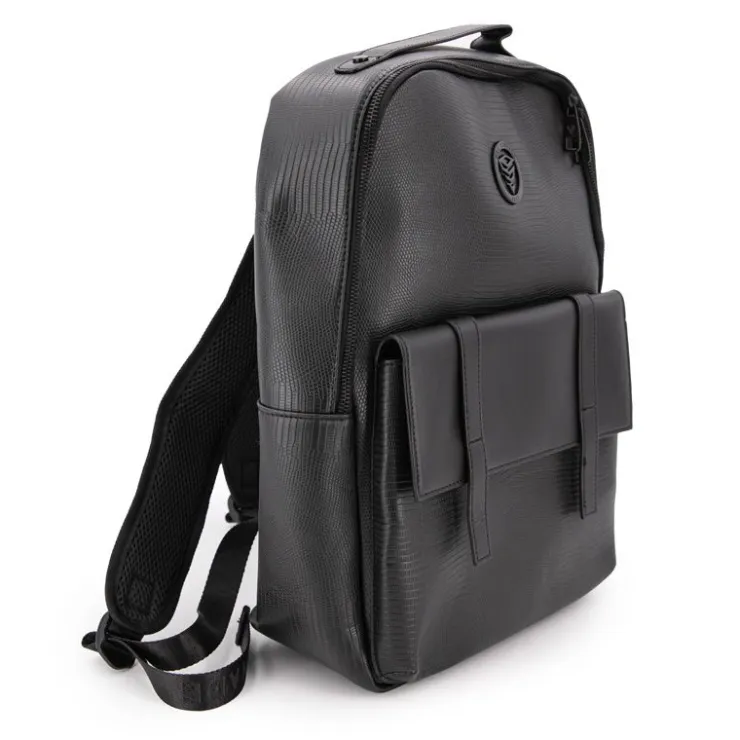 BILL TORNADE Sac à dos effet serpent Mixte NOIR Discount