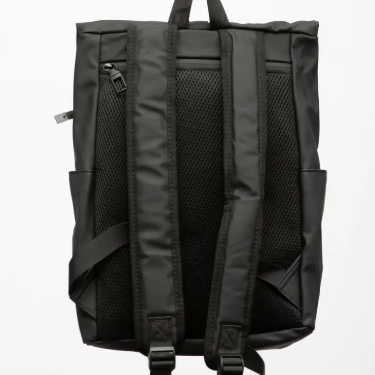 TORRENTE Sac à dos en toile fourre tout avec clip 12x30x45cm Homme NOIR Hot