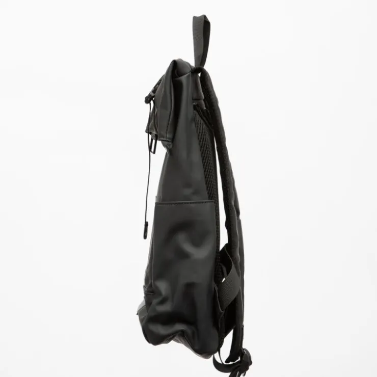 TORRENTE Sac à dos en toile fourre tout avec clip 12x30x45cm Homme NOIR Hot
