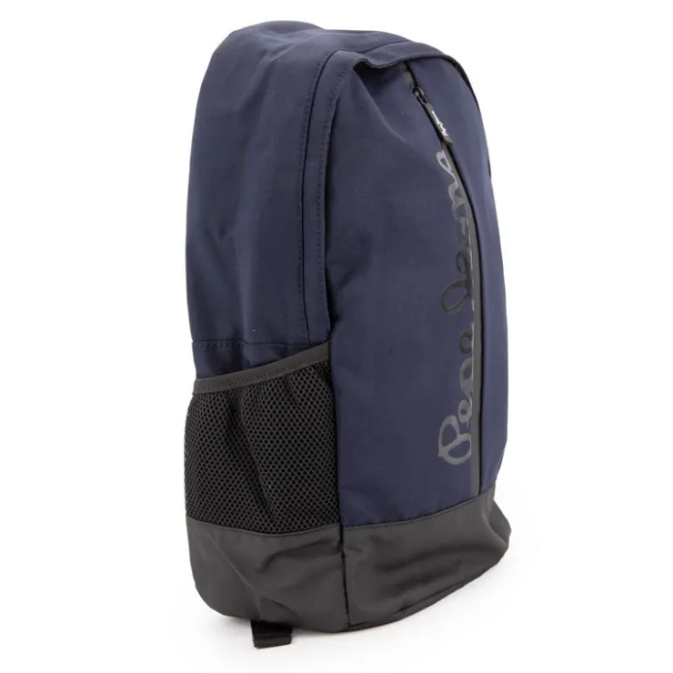 PEPE JEANS Sac à dos multipoches sangles réglables 46x26,5x16,5cm Hank legend Homme BLEU FONCE Sale