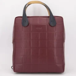 O BAG Sac à dos porté main 37x31x9,5cm Femme NOIR Discount