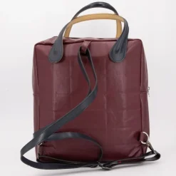 O BAG Sac à dos porté main 37x31x9,5cm Femme NOIR Discount