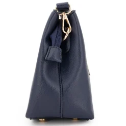 TORRENTE Sac à main avec cadenas 26x20x10cm Femme BLEU FONCE