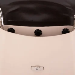 O BAG Sac à main bandoulière amovible rabat 25x20x7cm Femme BEIGE Online