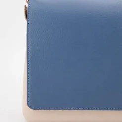 O BAG Sac à main bandoulière amovible rabat 25x20x7cm Femme BEIGE Online